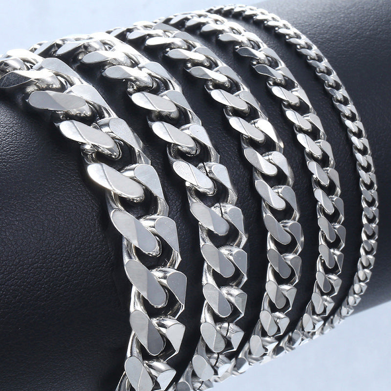 Pulsera de acero inoxidable unisex